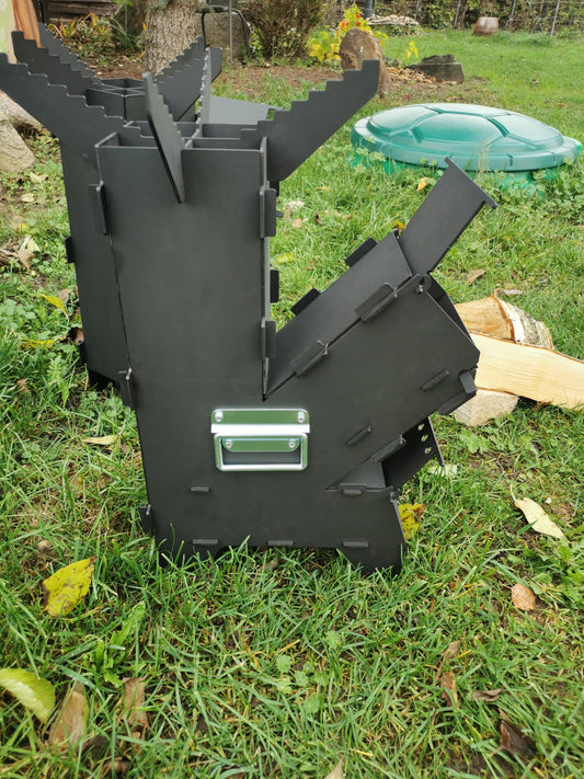 Piecyk rakietowy składany Cadabros One + płyta grzewcza